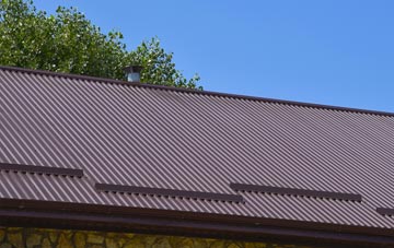 typical Hurstbourne Tarrant corrugated roof uses